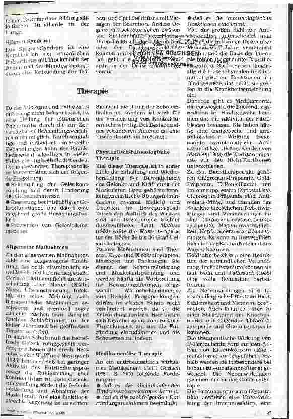 Vorschauseite 2: Der Patient mit chronischer Polyarthritis 2. Folge: Diagnostik und Therapie