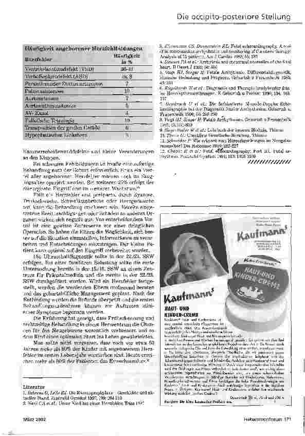 Vorschauseite 3: FETALE ARRHYTHMIEVON DER DIAGNOSTIK ZUM GEBURTSHILFLICHEN MANAGEMENT