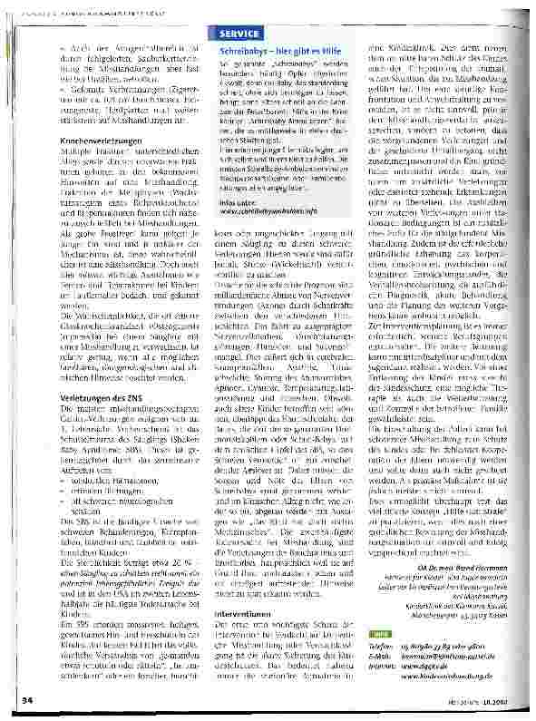 Vorschauseite 3: Mehr als blaue Flecken
