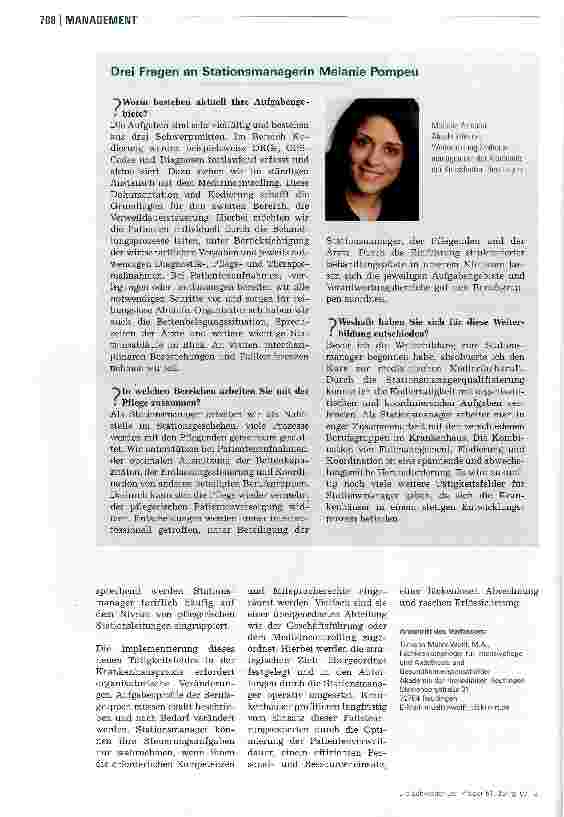 Vorschauseite 3: Patientenversorgung koordinieren und steuern