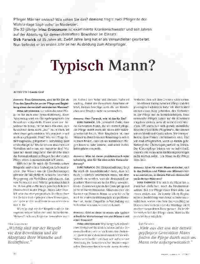 Vorschauseite 1: Typisch Mann?