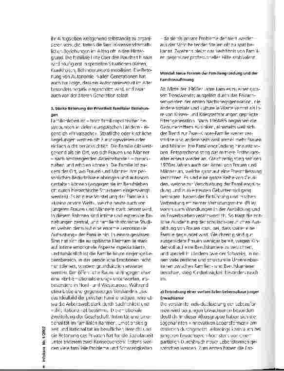 Vorschauseite 2: Familien und familiäre Lebensphasen - Wandel und Kontinuität moderner Familien