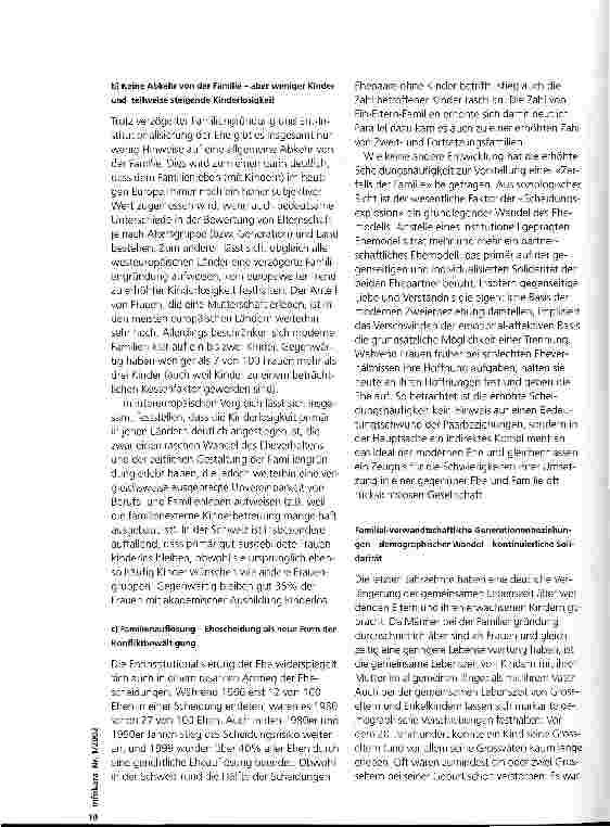 Vorschauseite 4: Familien und familiäre Lebensphasen - Wandel und Kontinuität moderner Familien