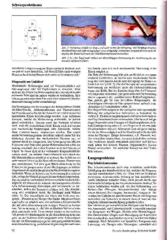 Vorschauseite 2: Präklinische Erstversorgung von Notfallpatienten mit Verbrennungen