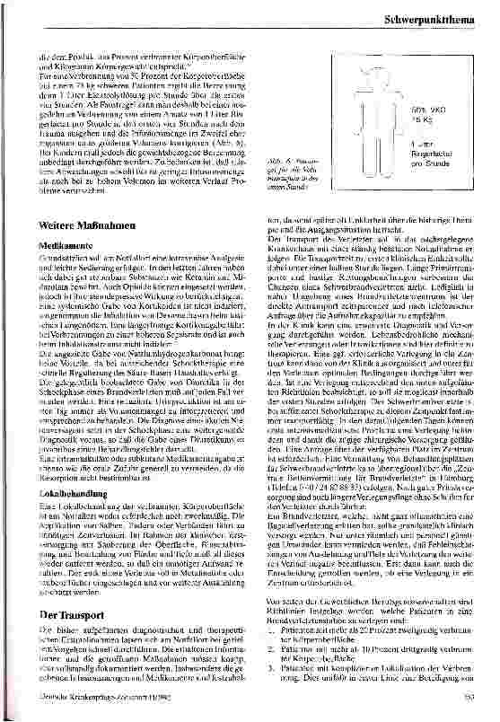 Vorschauseite 5: Präklinische Erstversorgung von Notfallpatienten mit Verbrennungen