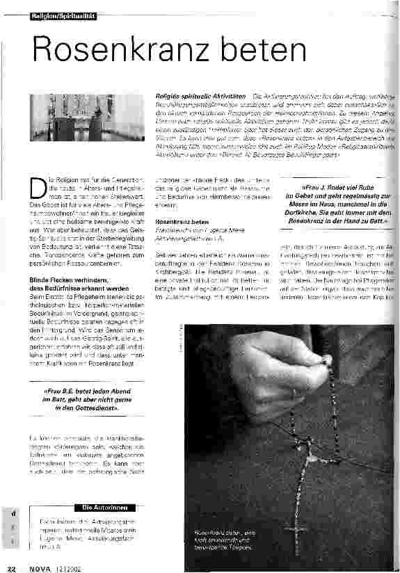 Vorschauseite 1: Rosenkranz beten