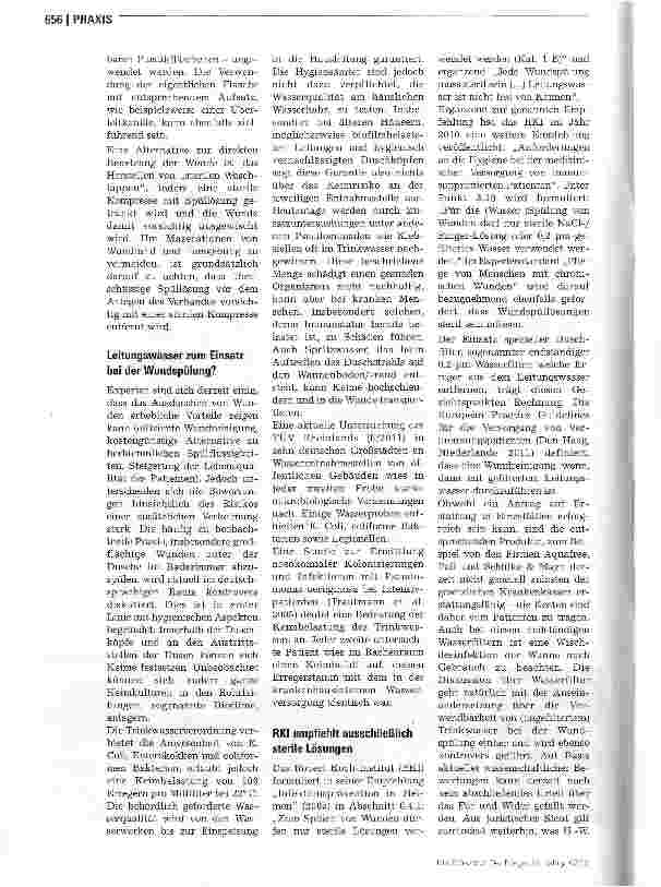 Vorschauseite 5: WundspülungSaubere Wunde,saubere Versorgung