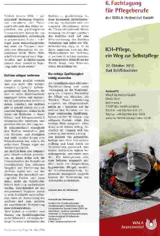 Vorschauseite 6: WundspülungSaubere Wunde,saubere Versorgung