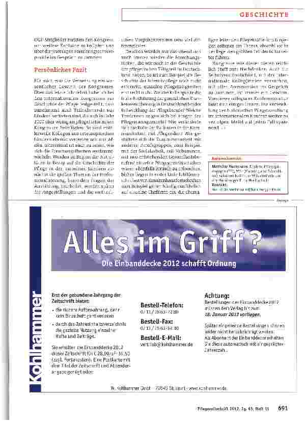 Vorschauseite 2: Internationale Vielfalt und Vernetzung