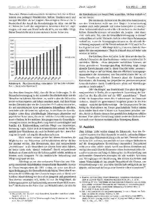 Vorschauseite 4: Gesund und aktiv älter werden - Was kann die Sozialversicherung dazu beitragen?