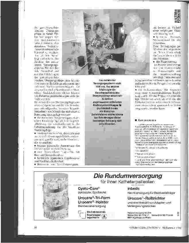Vorschauseite 4: Goldene Brücke - Übergangspflege
