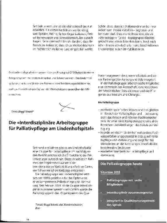 Vorschauseite 2: Wir begleiten