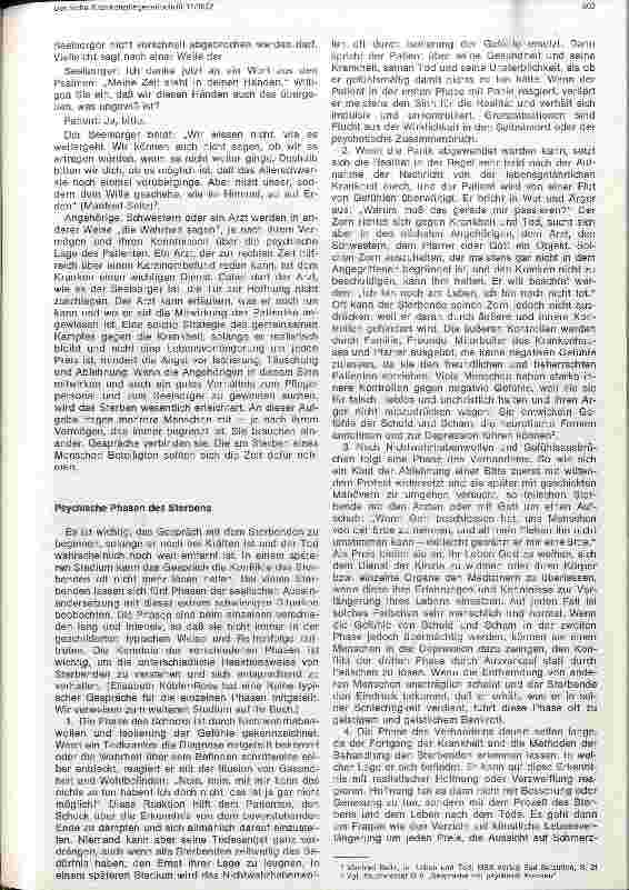 Vorschauseite 4: Gespräche mit Sterbenden