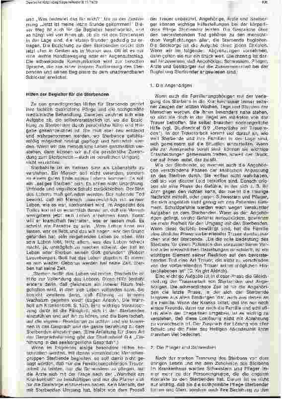 Vorschauseite 6: Gespräche mit Sterbenden