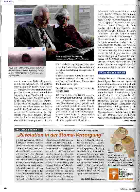 Vorschauseite 3: Stoma & Hautpflege Warum, wozu, wann und wie?