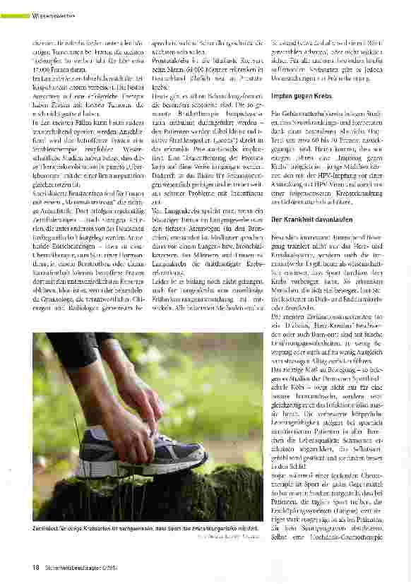 Vorschauseite 3: Unbedingt die Vorsorge nutzen