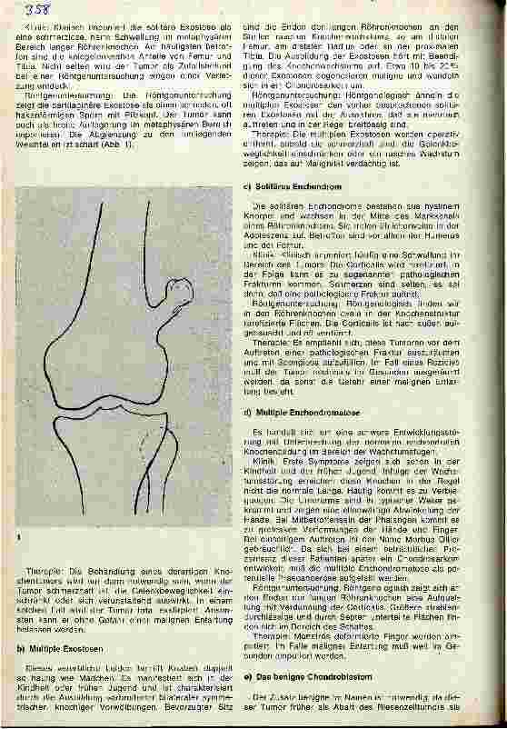 Vorschauseite 3: Die Diagnose in der Orthopädie Knochen und Gelenktumoren