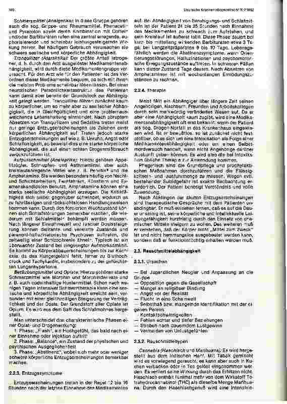Vorschauseite 5: Psychiatrie und Neurologie - Der Umgang mit Suchtkranken im Krankenhaus aus der Sicht des Pflegepersonals