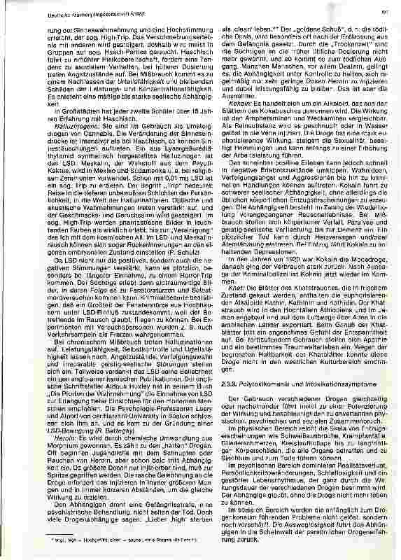 Vorschauseite 6: Psychiatrie und Neurologie - Der Umgang mit Suchtkranken im Krankenhaus aus der Sicht des Pflegepersonals