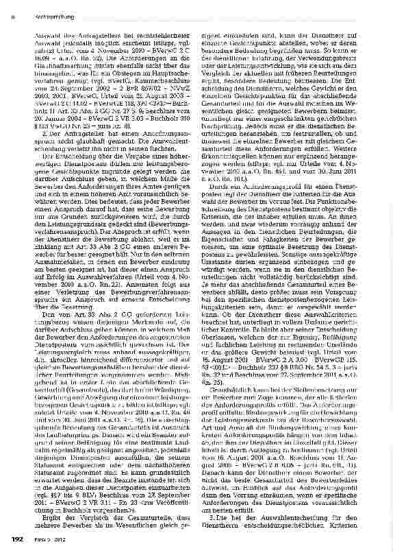 Vorschauseite 2: Gewichtung des Anforderungsprofils bei der Bewerberauswahl