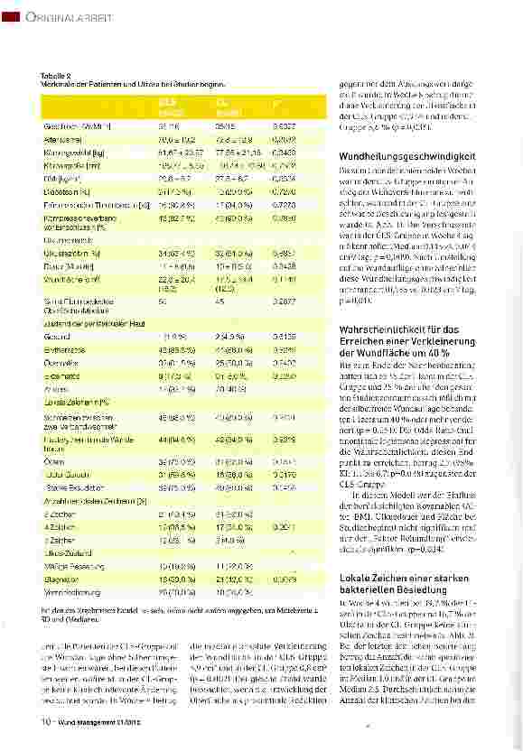 Vorschauseite 5: Bedeutung einer Silber freisetzenden Lipidokolloid-Wundauflage beim venösen Ulcus cruris mit Entzündungszeichen, die auf eine starke Bakterienbesiedlung hinweisen: Ergebnisse eine…