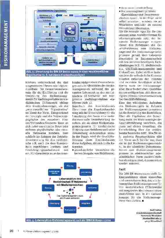 Vorschauseite 4: Risikomanagement für Medizinprodukte