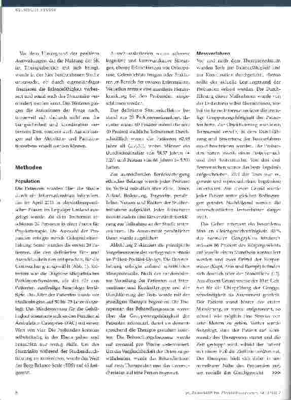 Vorschauseite 3: Nintendo Wii bei Patienten mit Morbus Parkinson