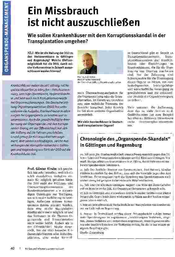 Vorschauseite 1: Ein Missbrauch ist nicht auszuschließen