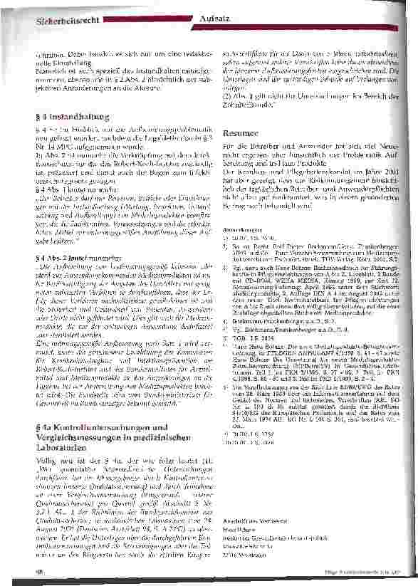 Vorschauseite 6: Das neue Medizinprodukterecht Ein Überblick für Betreiber und Anwender
