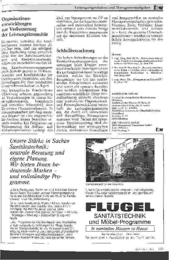Vorschauseite 5: Leitungsorganisation und Managementaufgaben Modellbeispiel: Evangelisches Krankenhaus Oldenburg - Teil II