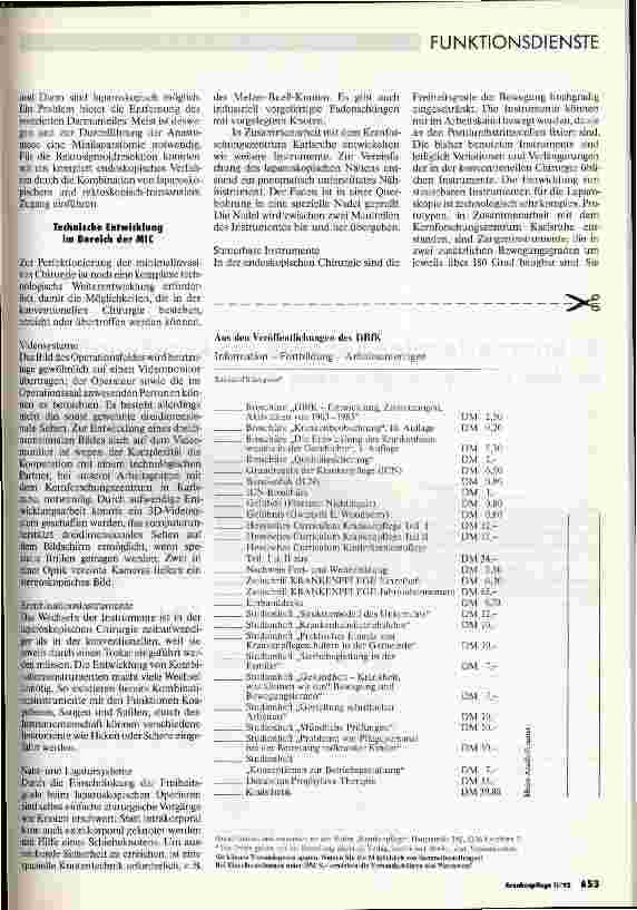 Vorschauseite 2: Zukunftsperspektiven der minimalinvasiven Chirurgie