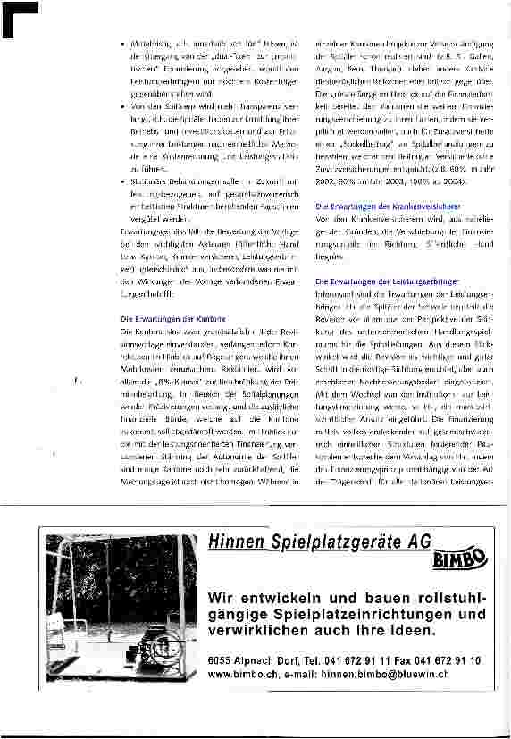Vorschauseite 2: 2. KVG-Revison - wieviel unternehmerische Freiheit für die Spitäler?