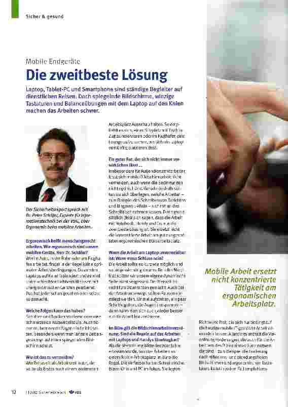 Vorschauseite 1: Die zweitbeste Lösung