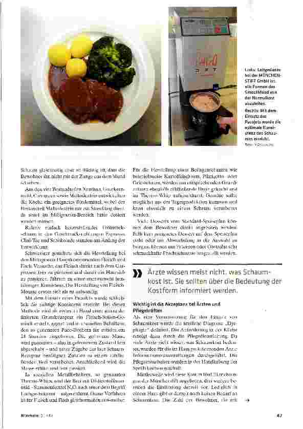 Vorschauseite 2: Smoothfood ist viel mehr als nur pürieren