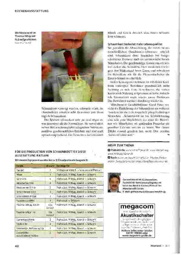 Vorschauseite 3: Smoothfood ist viel mehr als nur pürieren