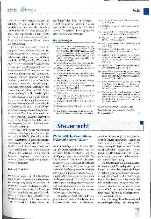 Vorschauseite 4: Vermutete Behandlungsfehler und das Herausgabeverlangen von Patientendaten durch Krankenkassen