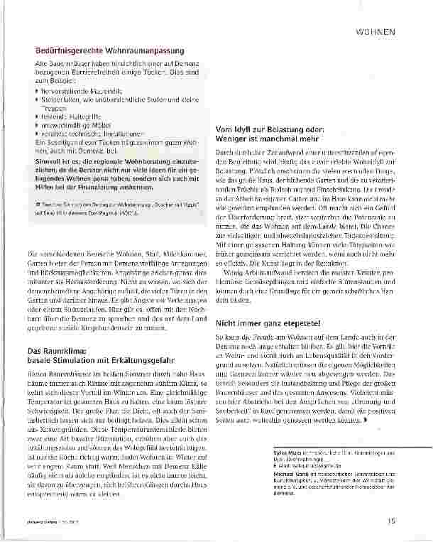 Vorschauseite 2: Bäuerliches Wohnen - ein Leben zwischen Idyll und Last