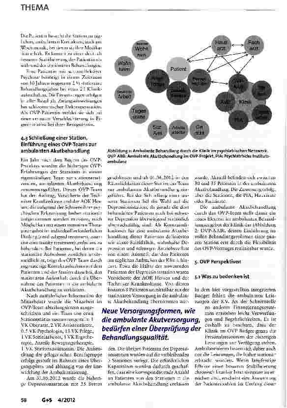 Vorschauseite 6: Ambulante Behandlung durch die psychiatrische Klinik