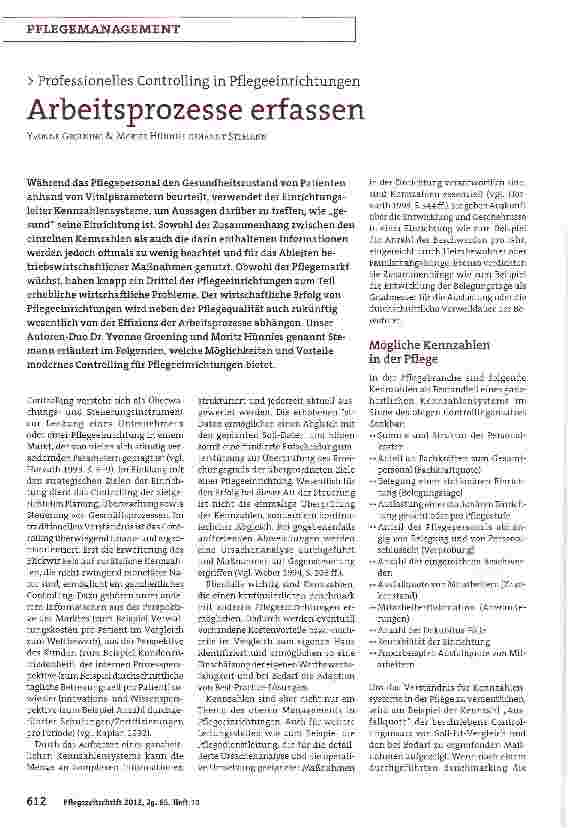 Vorschauseite 1: Arbeitsprozesse erfassen