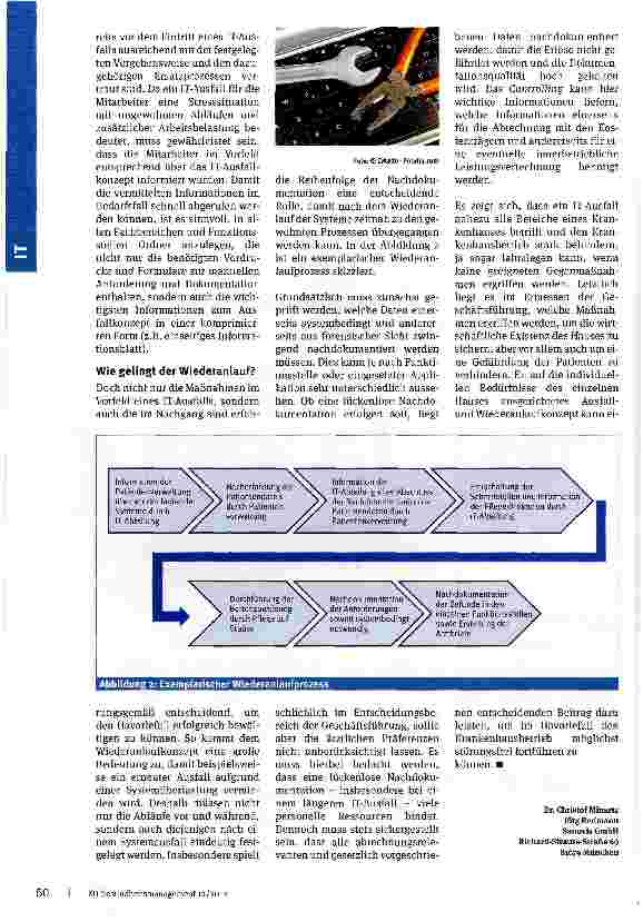 Vorschauseite 3: Wenn die IT ausfällt... Konzepte zur Aufrechterhaltung des Krankenhausbetriebs