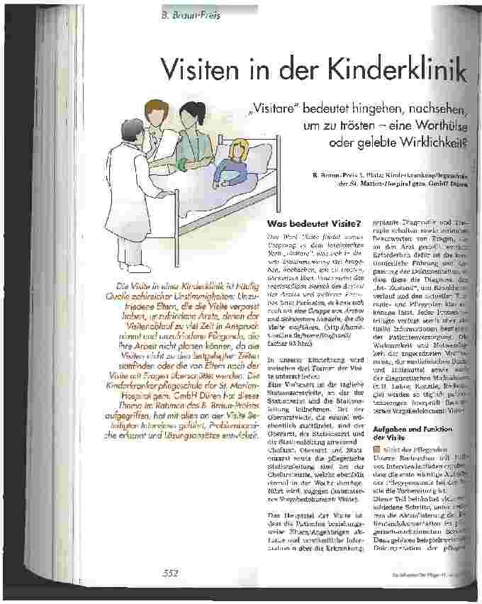 Vorschauseite 1: Visiten in der Kinderklinik