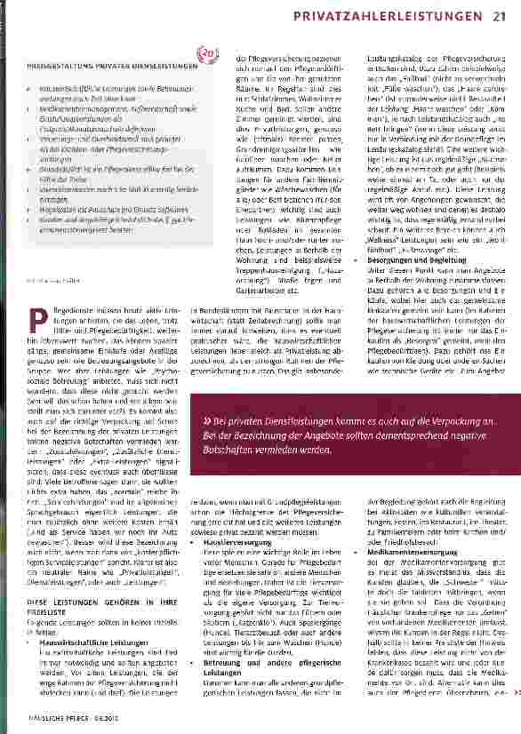Vorschauseite 2: Potenziale erkennen -Angebote ausbauen