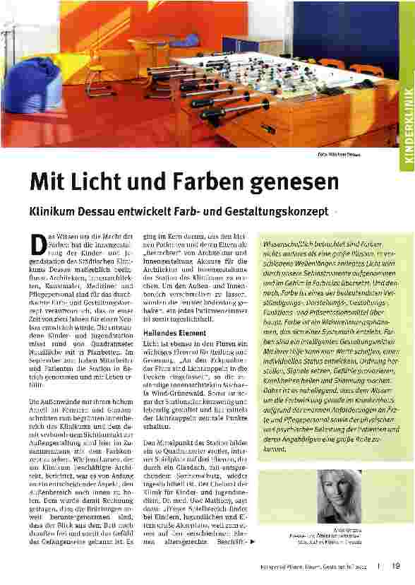Vorschauseite 1: Mit Licht und Farben genesen