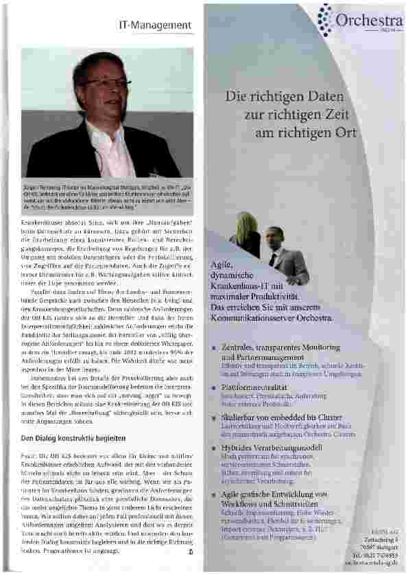 Vorschauseite 2: Pragmatismus ist angesagt