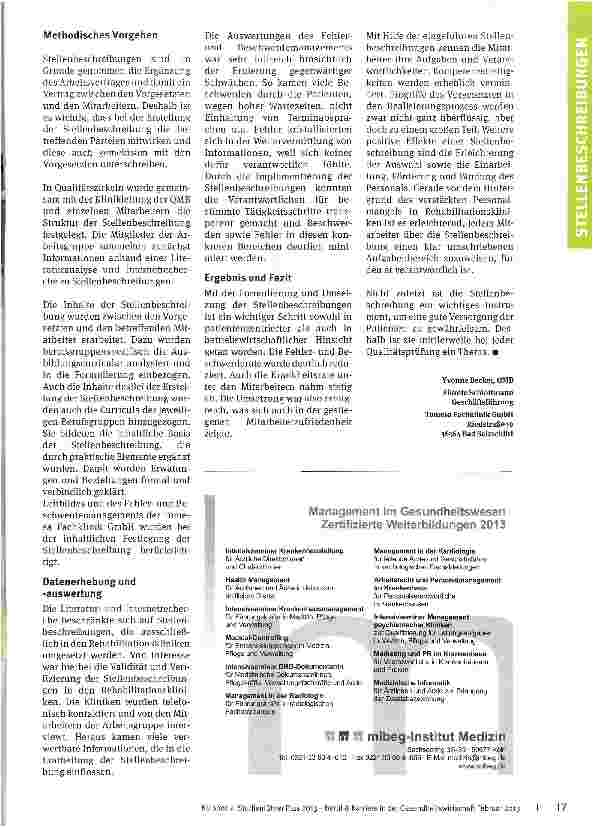 Vorschauseite 2: Wer ist zuständig?