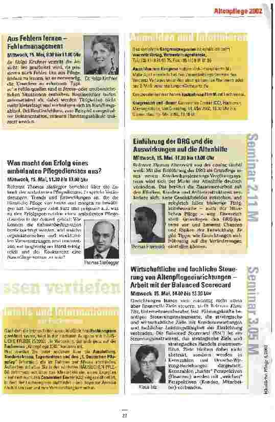 Vorschauseite 3: Neues erfahren - Wissen vertiefen