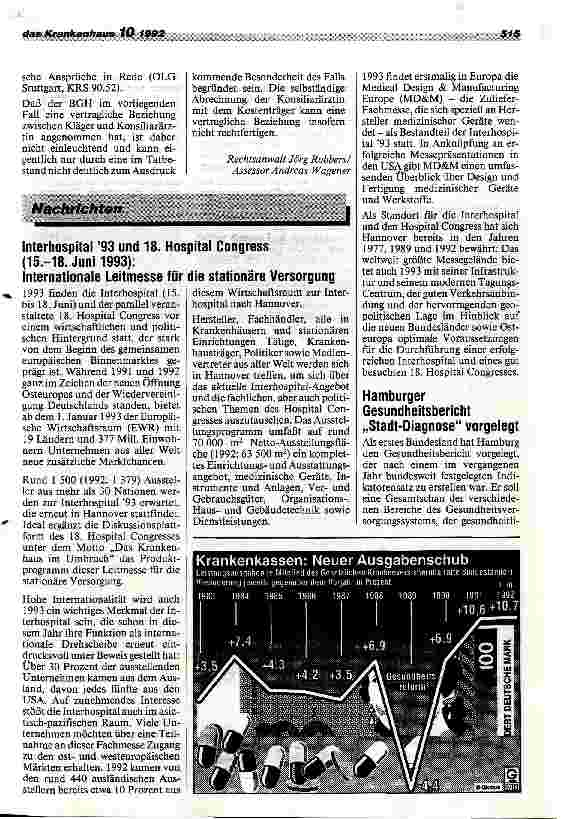 Vorschauseite 3: Abgrenzung der Verantwortungsbereiche zwischen Belegarzt und hinzugezogenem frei praktizierenden Arzt