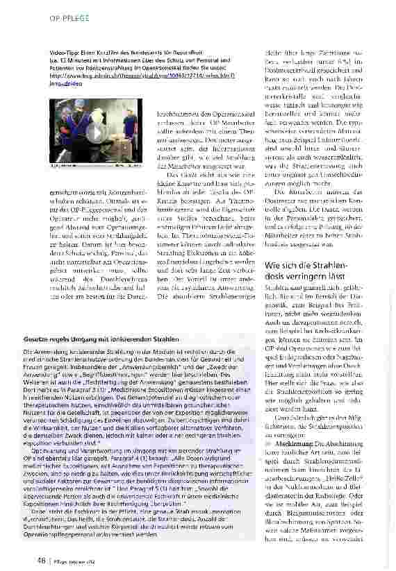 Vorschauseite 3: Vorsicht Strahlen!