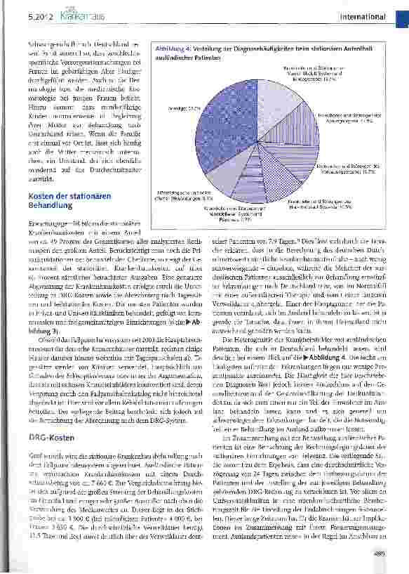 Vorschauseite 3: Analyse der Behandlung ausländischer Patienten in deutschen Gesundheitseinrichtungen