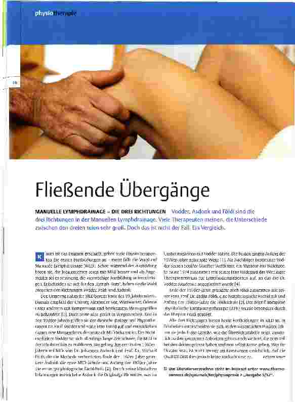 Vorschauseite 1: Fließende Übergänge